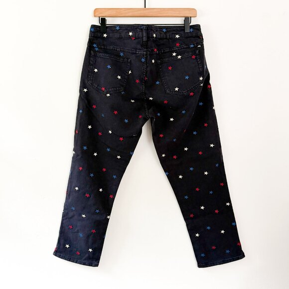 Isabel Marant Etoile Deacon Embroidered Star Jeans 44 XL - Picture 7 of 7
